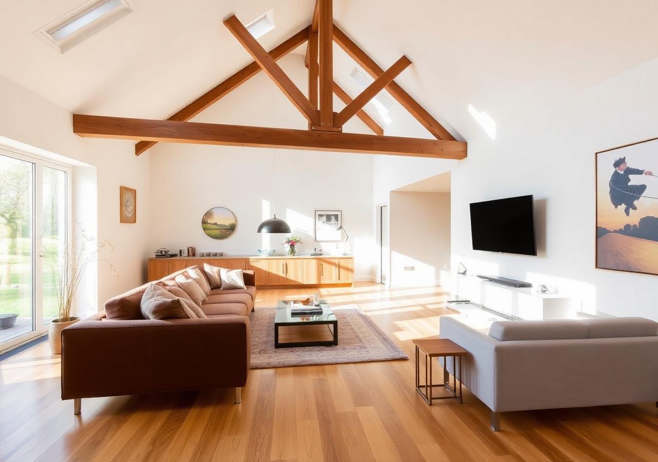 Refurbished residential house interior in Llanishen, Cardiff